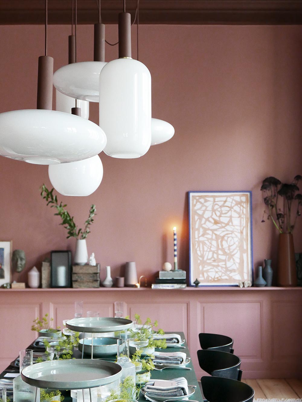 una casa rosa non troppo femminile