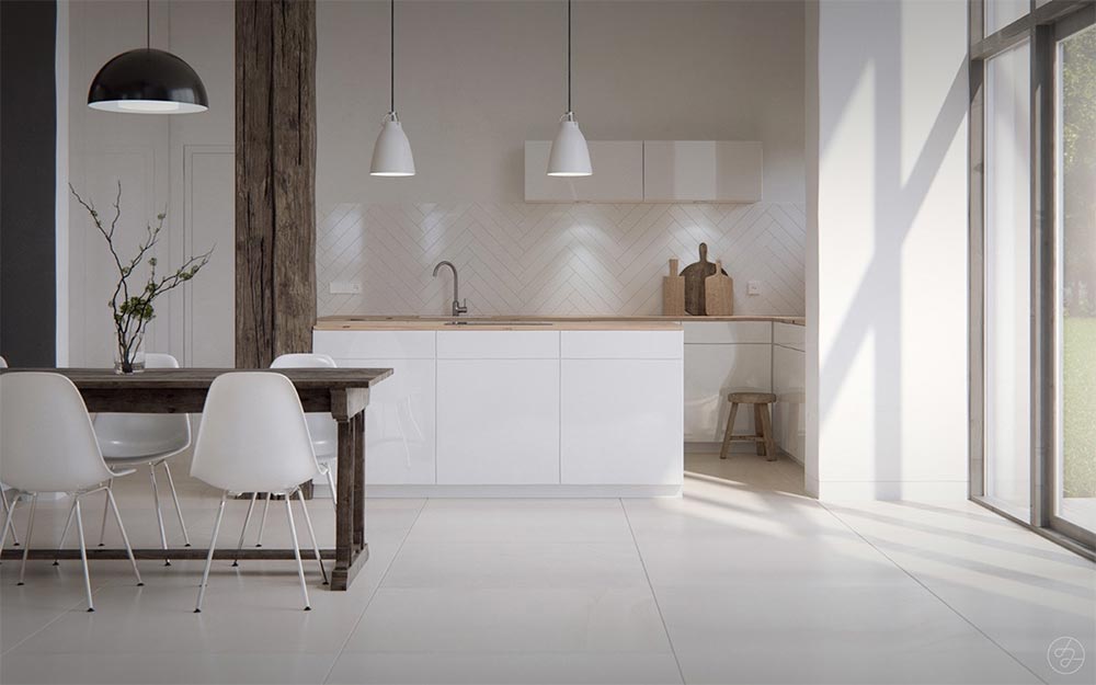 come arredare la cucina seguendo uno stile