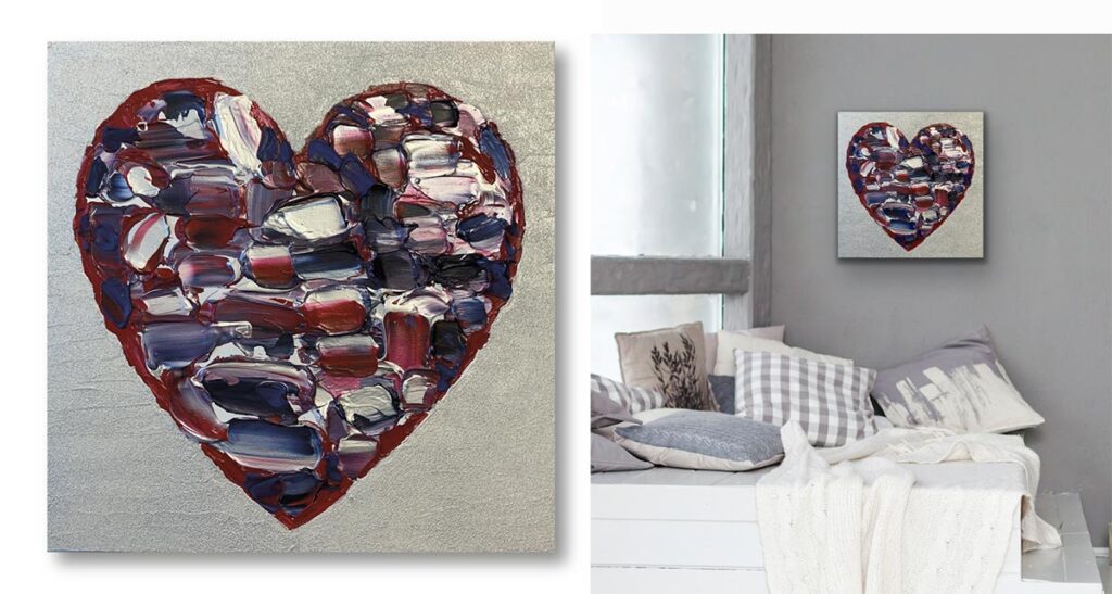 Lillylilla-quadro-Cuore