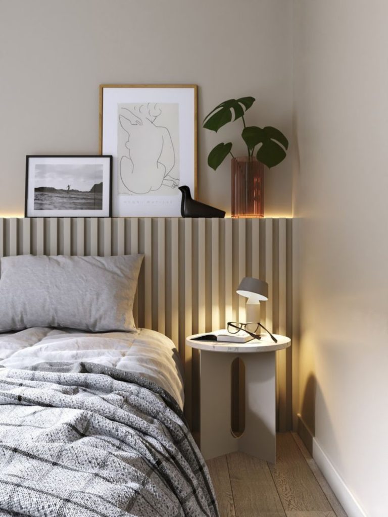 arredare la camera da letto matrimoniale: testiera letto originale